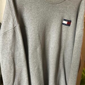 Mens Athletic Long Sleeve Fleece Sweatshirt by Tommy Hilfiger